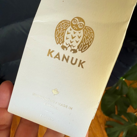 KANUK Mariilia Down White duck Puffer Parka Coat Jacket 800 fill Women M - Picture 3 of 14